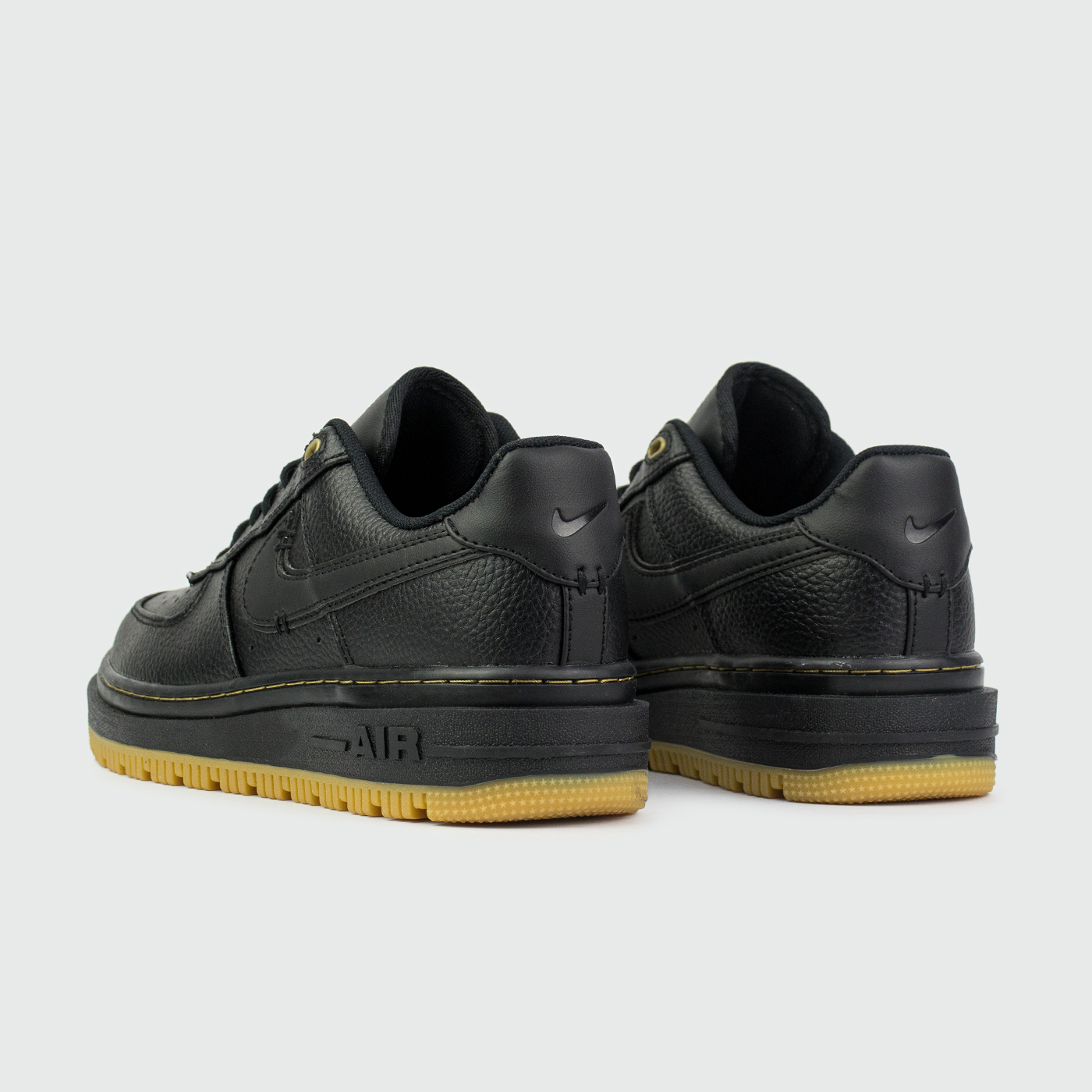 Nike Air Force 1 Low Luxe Black / Gum