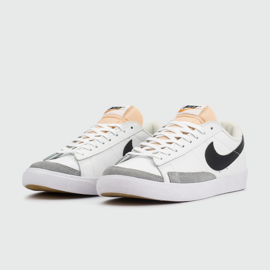 кроссовки Nike Blazer Low 77 Leather White / Black