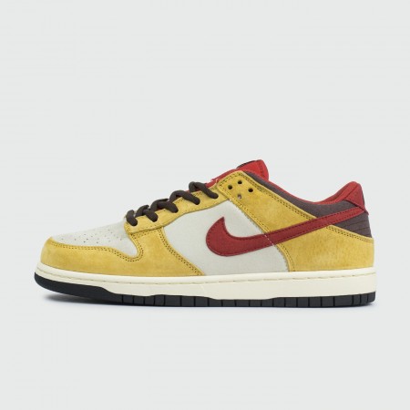 кроссовки Nike SB Dunk Low Yellow / Red SteamBoy OST