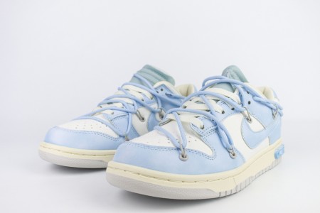 кроссовки Nike Dunk Low x Off-White Wmns Blue / White