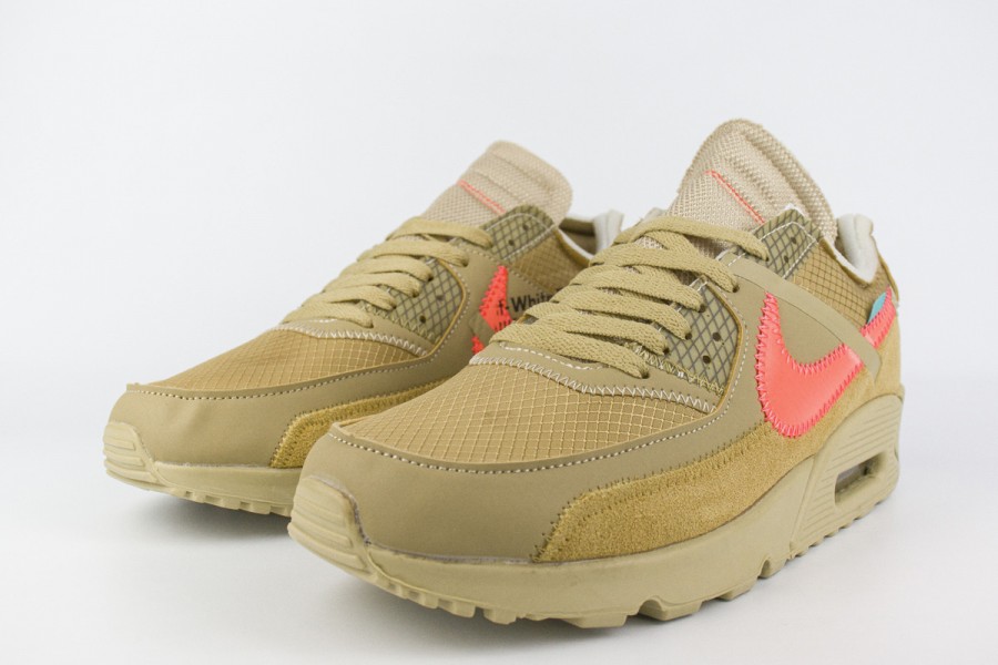 кроссовки Nike Air Max 90 x Off-White Desert Ore