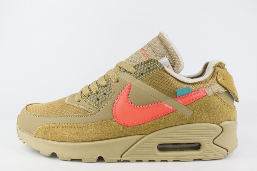 кроссовки Nike Air Max 90 x Off-White Desert Ore