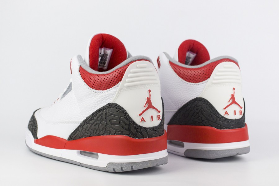 кроссовки Nike Air Jordan 3 Fire Red