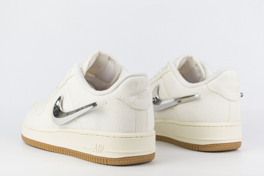 кроссовки Nike Air Force 1 Low Wmns Travis Scott Sail