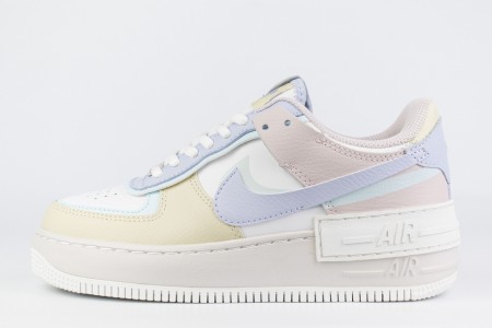 кроссовки Nike Air Force 1 Wmns Shadow Pink / Blue