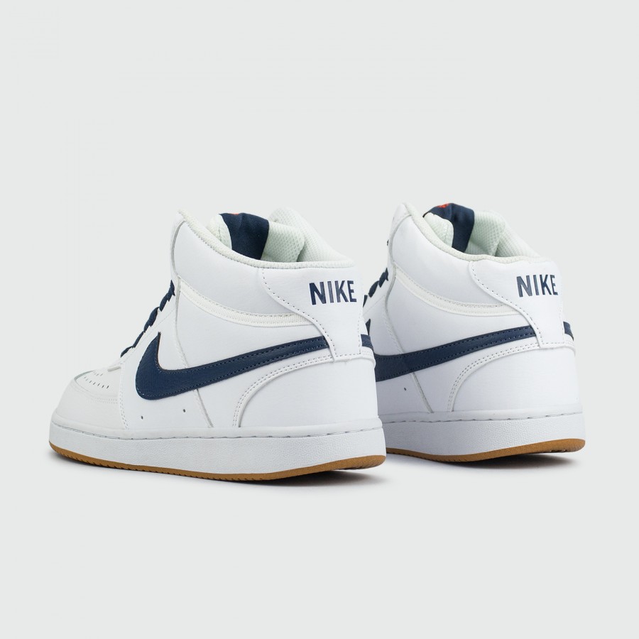 кроссовки Nike Court Vision Mid White / Blue / Gum