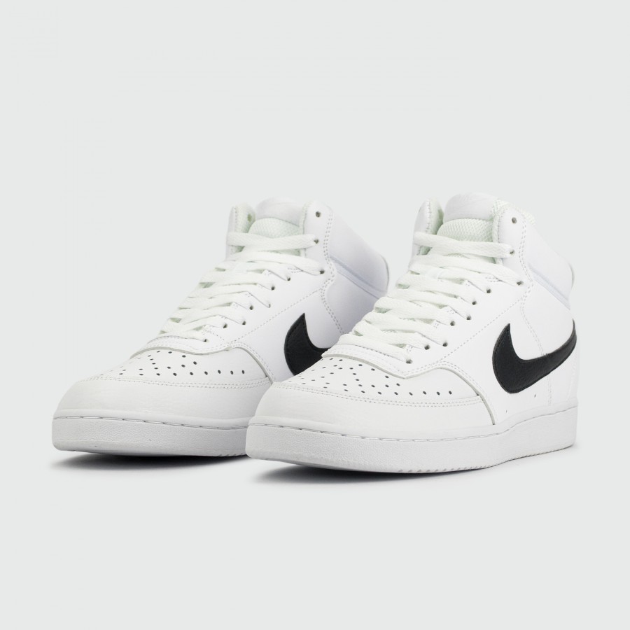 кроссовки Nike Court Vision Mid White / Black