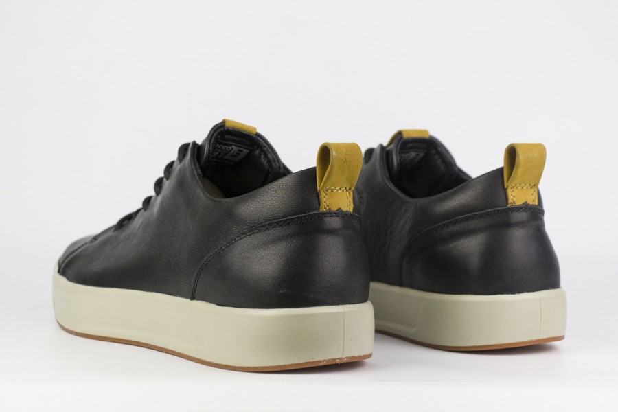 кроссовки ECCO Soft Black / Grey Gum Ftwr.
