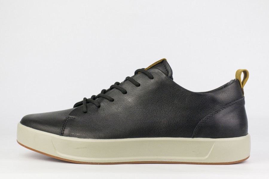 кроссовки ECCO Soft Black / Grey Gum Ftwr.