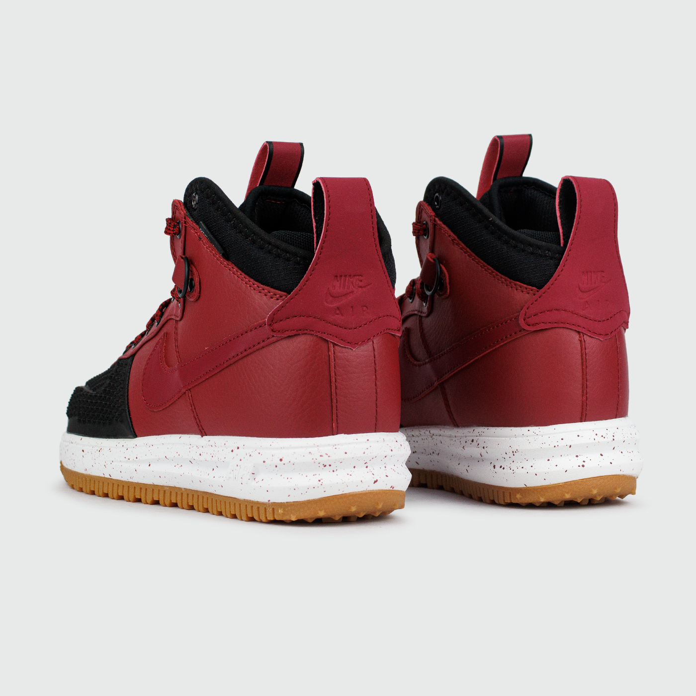 Nike Lunar Force 1 Duckboot Red / Black