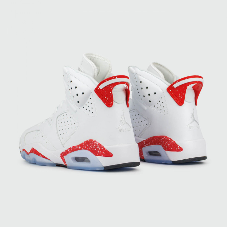 кроссовки Nike Air Jordan 6 White Infrared