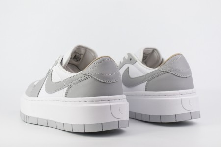 кроссовки Nike Air Jordan 1 Elevate Low White / Grey new
