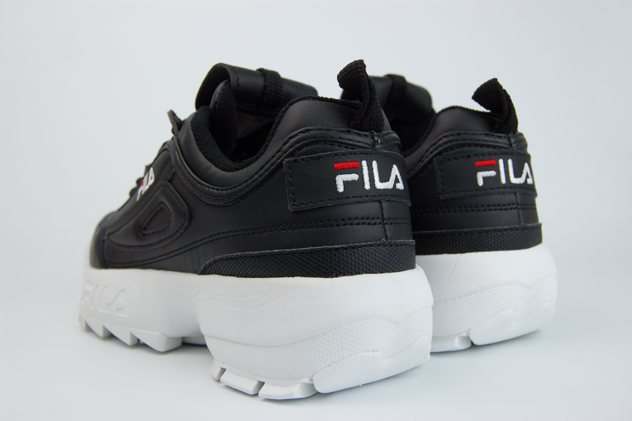 FILA Disruptor 2 Wmns Black Matt / White