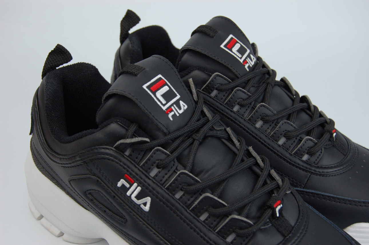 FILA Disruptor 2 Wmns Black Matt / White
