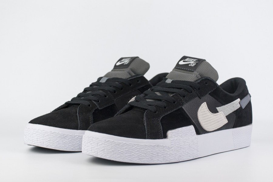 кроссовки Nike SB Zoom Blazer Low Prm. Black / White