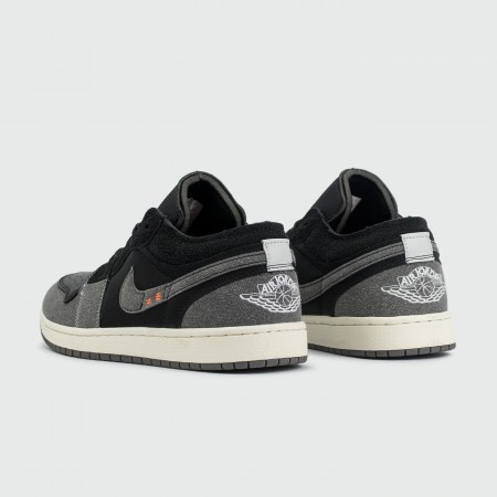 кроссовки Nike Air Jordan 1 Low Inside Out Black / Grey