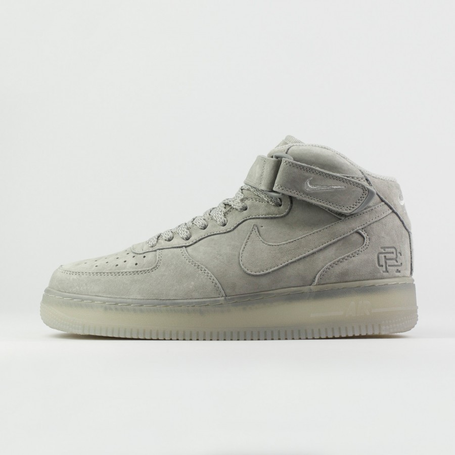 кроссовки Nike Air Force 1 Mid x RC Grey new