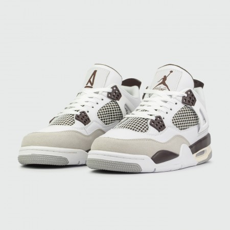 кроссовки Nike Air Jordan 4 x A Ma Maniere Qual. White / Brown