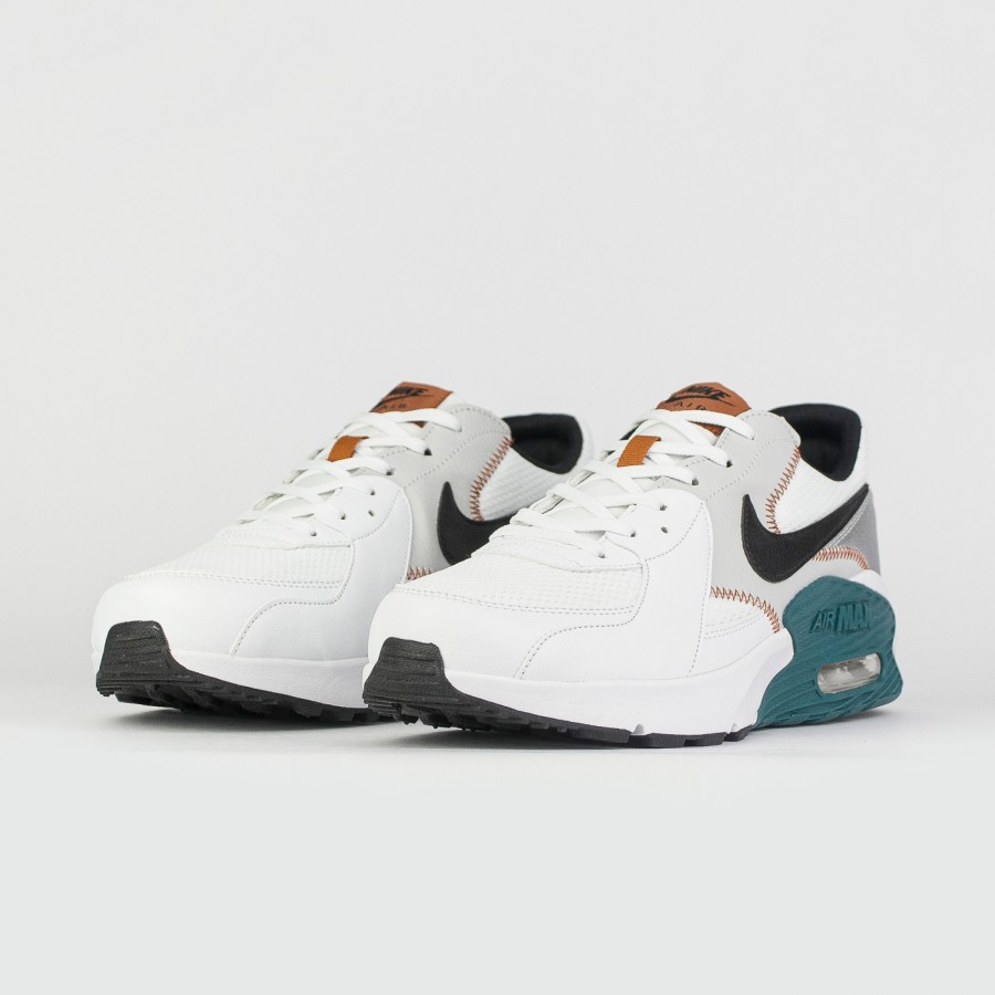 кроссовки Nike Air Max Excee White Brown / Green