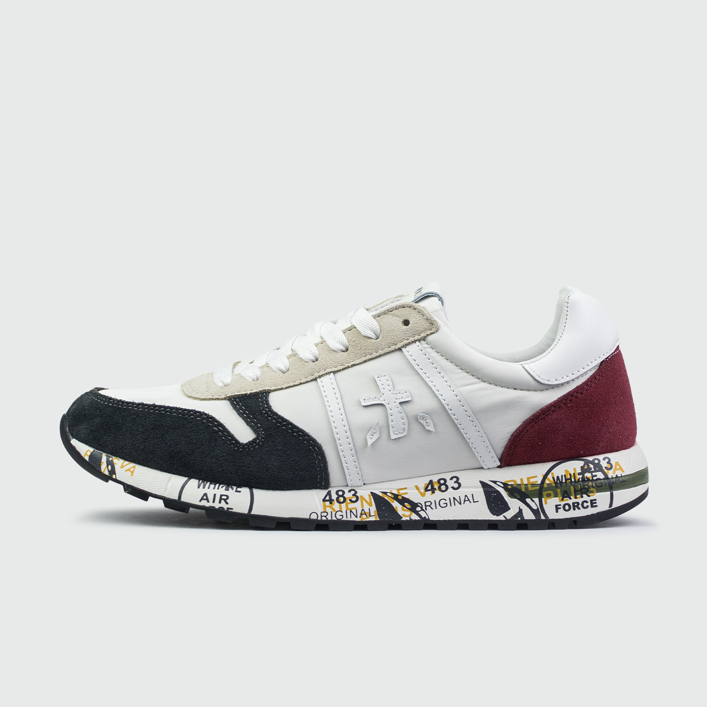 Premiata Lander White Blue