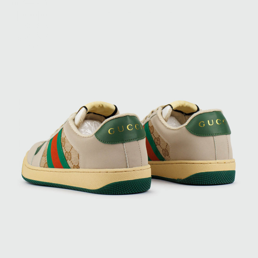 кроссовки GUCCI Screener Canvas Green