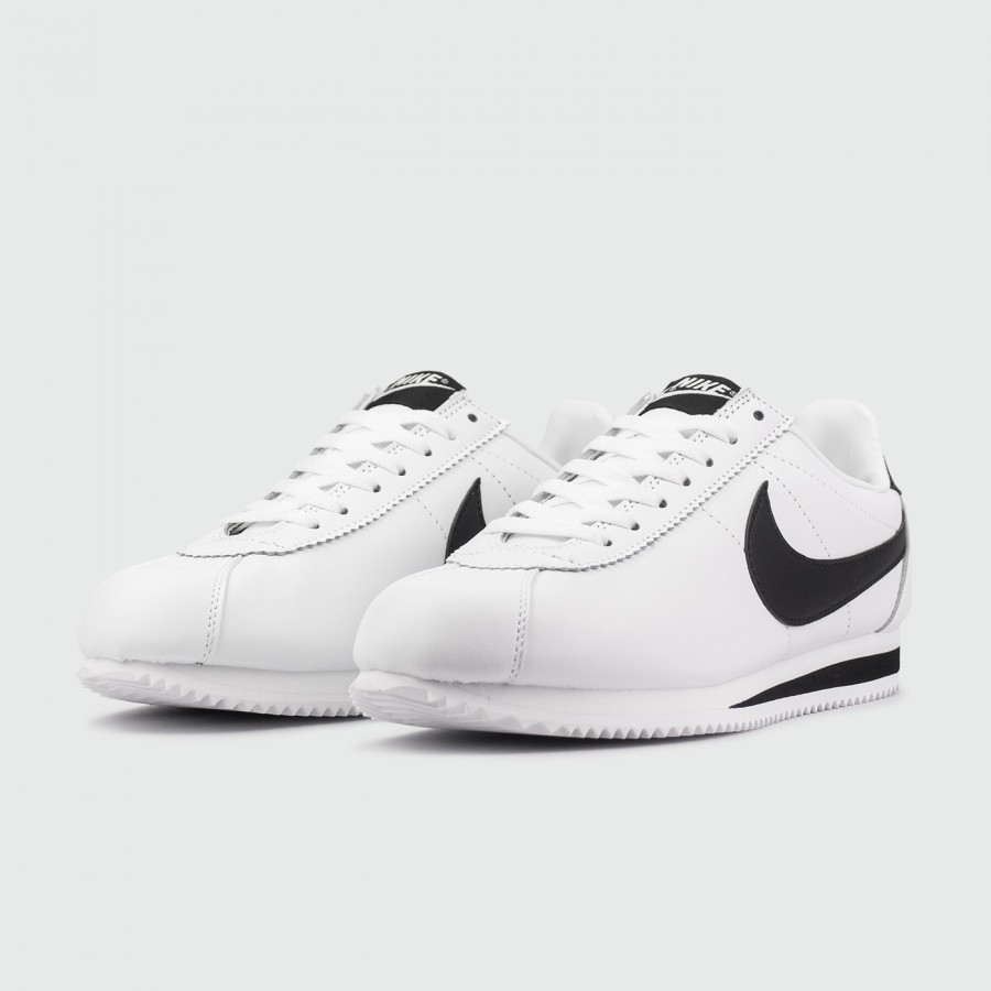 кроссовки Nike Cortez Classic Leather White Black