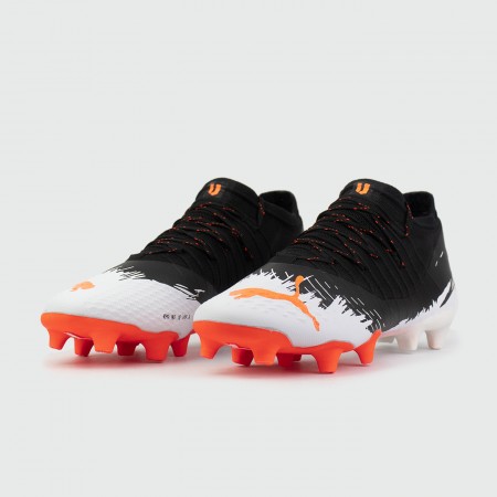 бутсы Puma Future Z 1.3 FG Black White Orange
