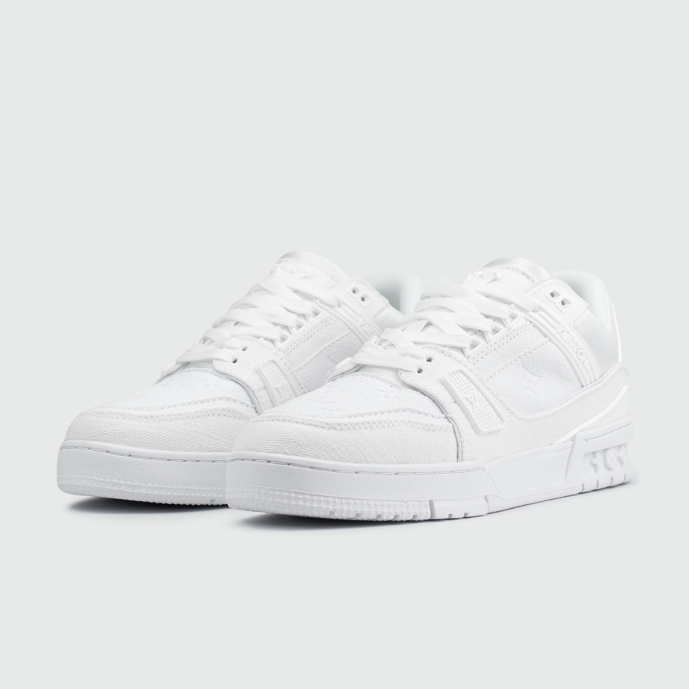 LV Trainer Sneaker All White