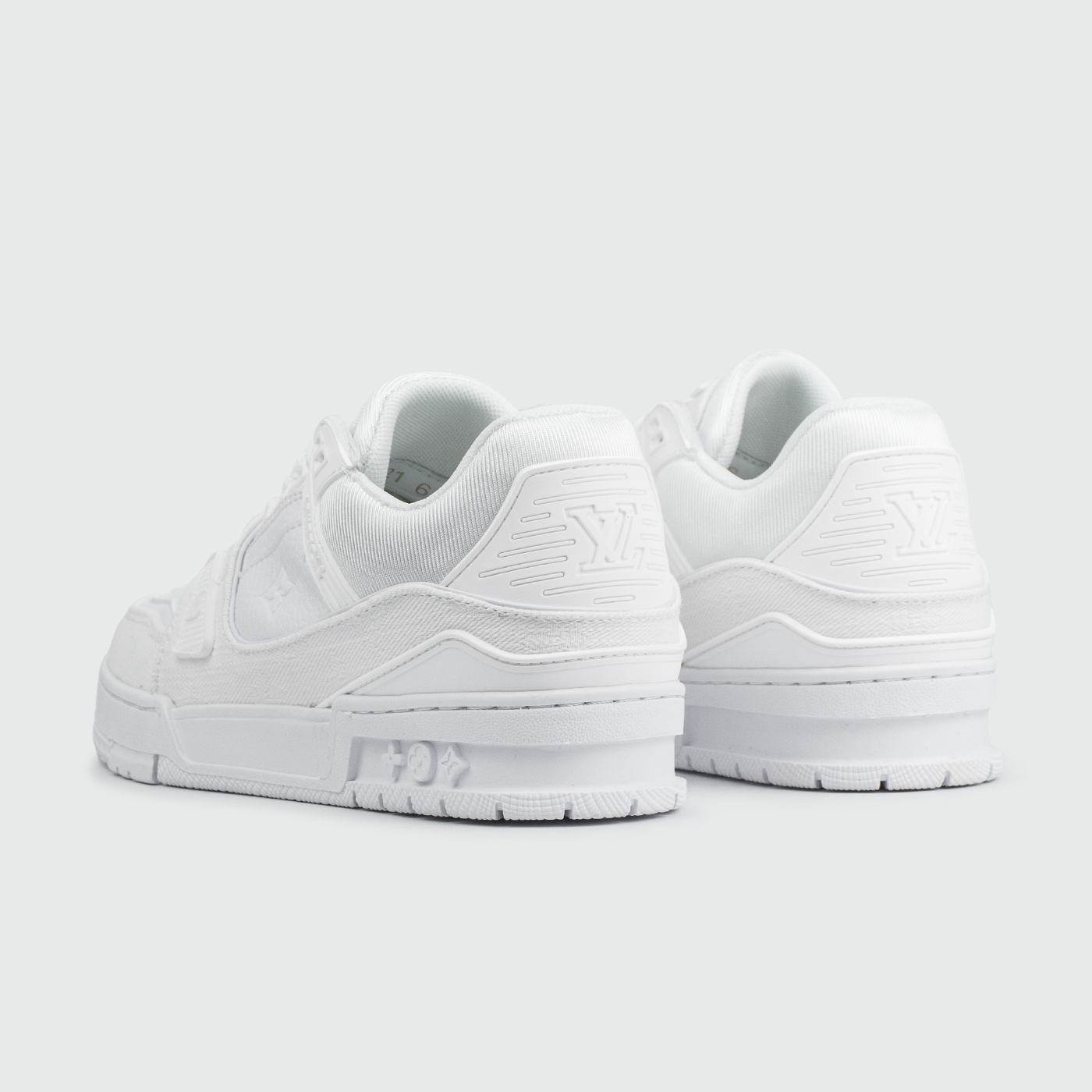 LV Trainer Sneaker All White