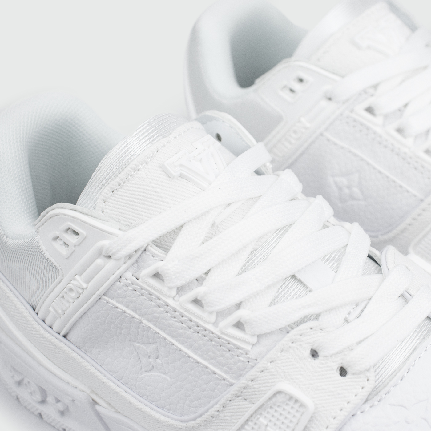 LV Trainer Sneaker All White