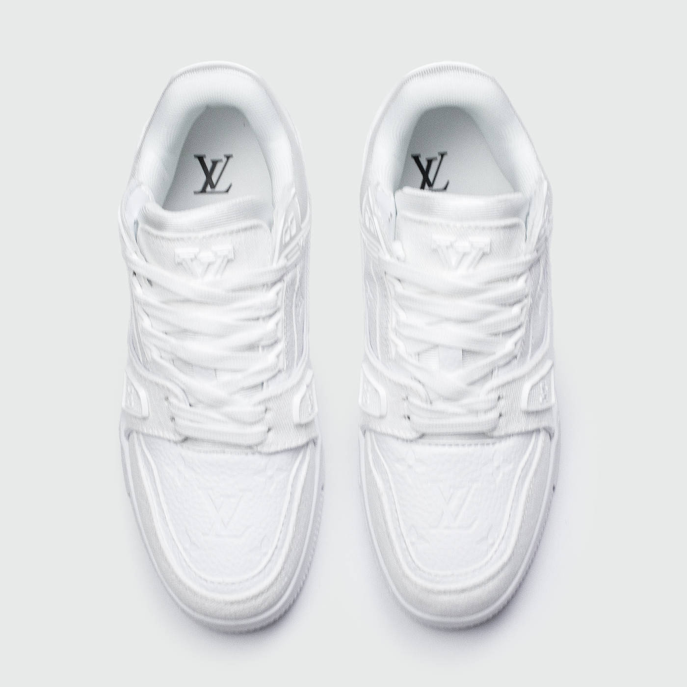 LV Trainer Sneaker All White