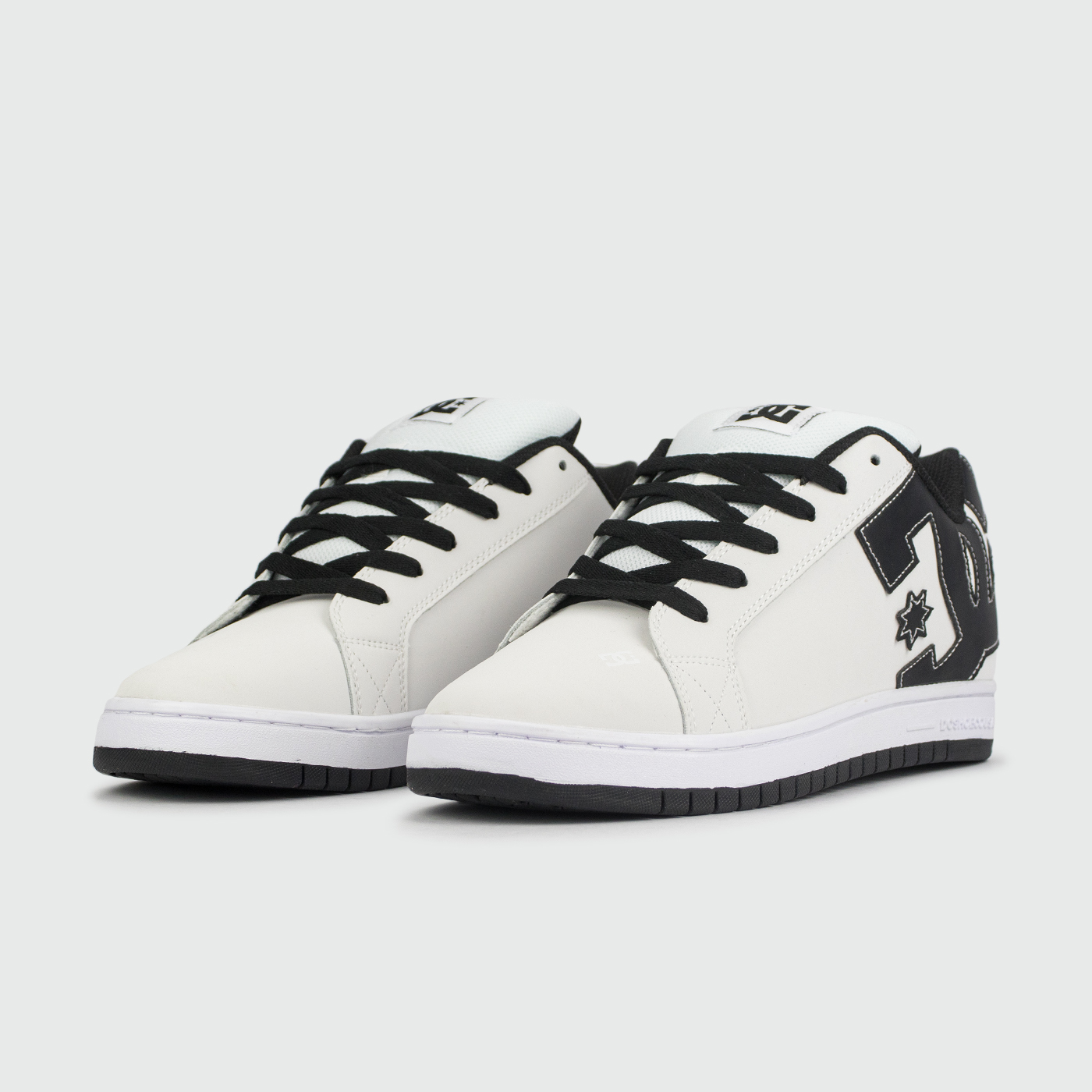 DC Shoes Court Graffik White / Logo Black