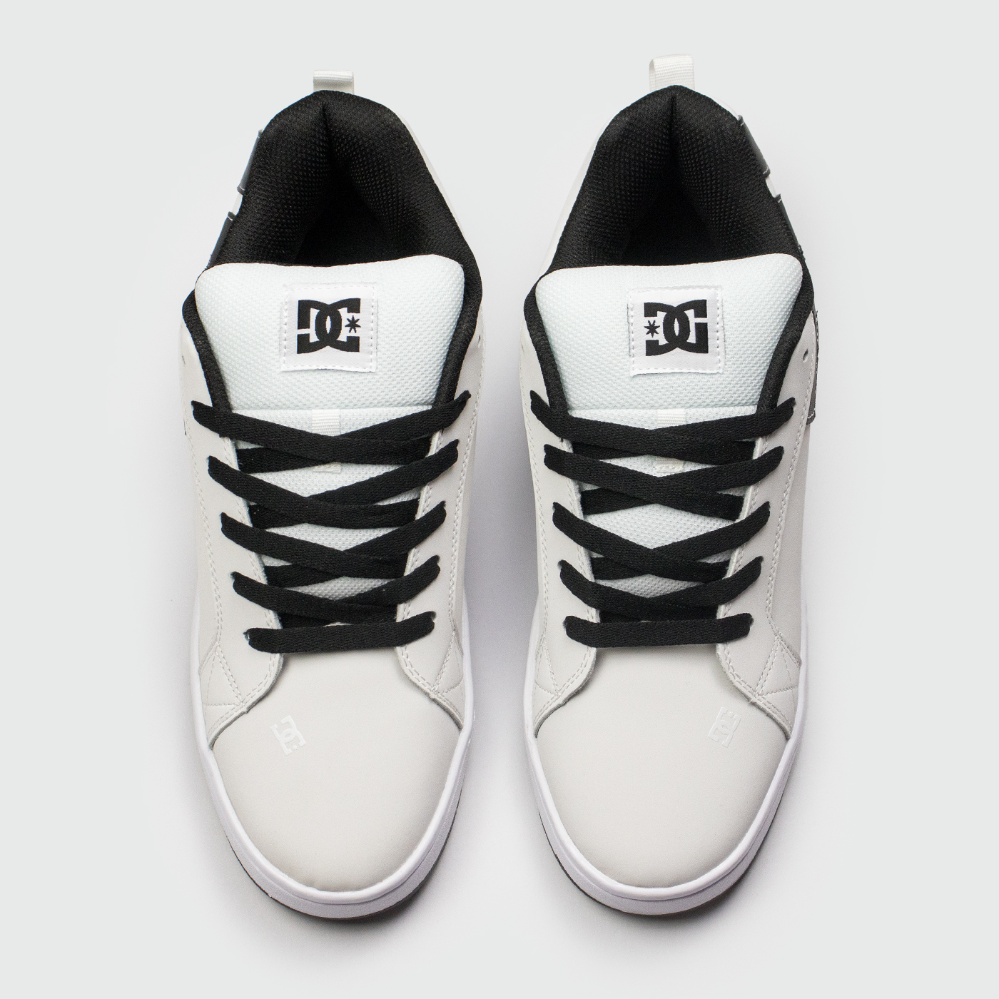 DC Shoes Court Graffik White / Logo Black
