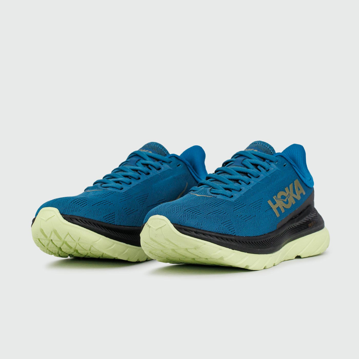 Hoka Mach 4 Blue Green