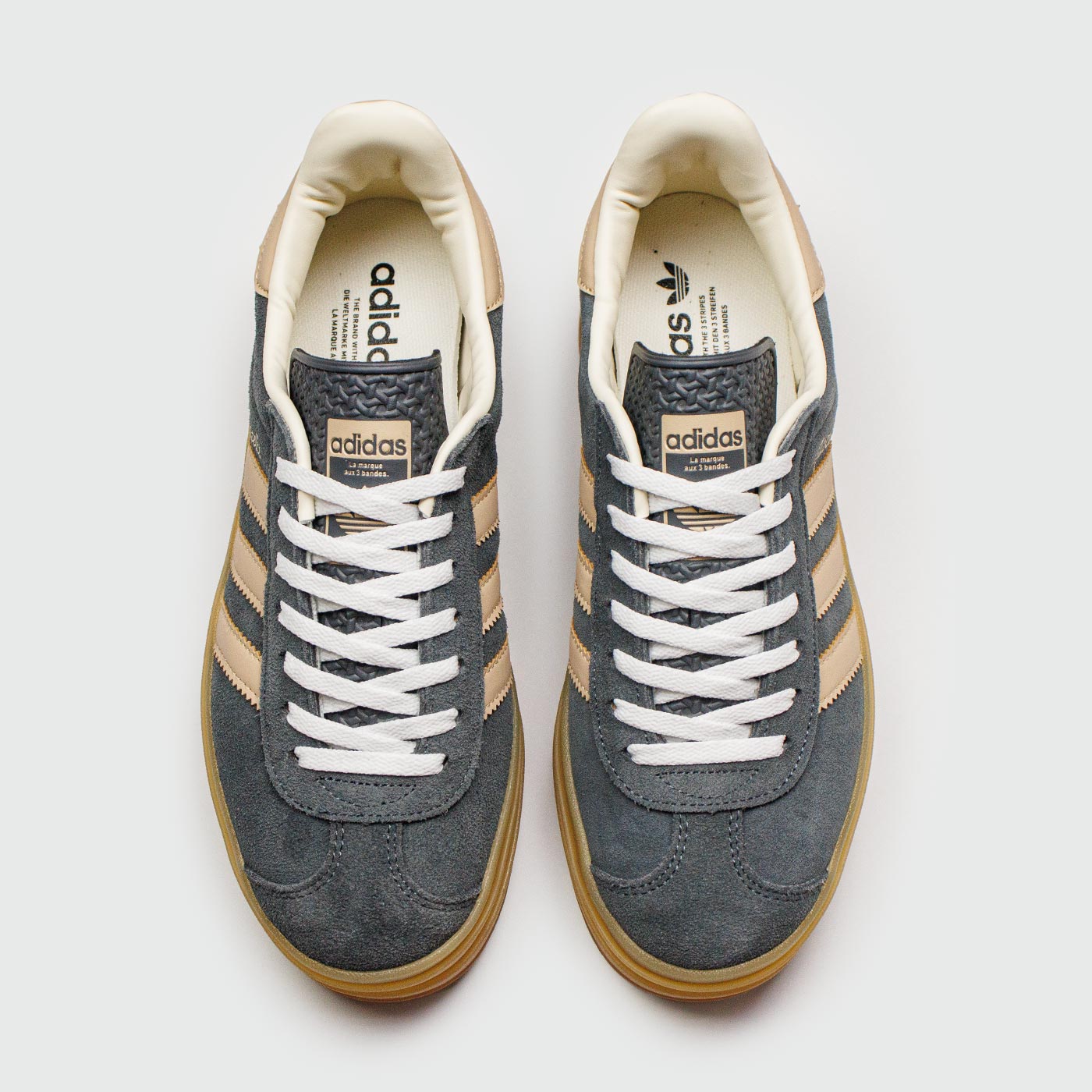 кроссовки Adidas Gazelle Bold Blue / Gum Wmns купить за 4790 руб. в ...