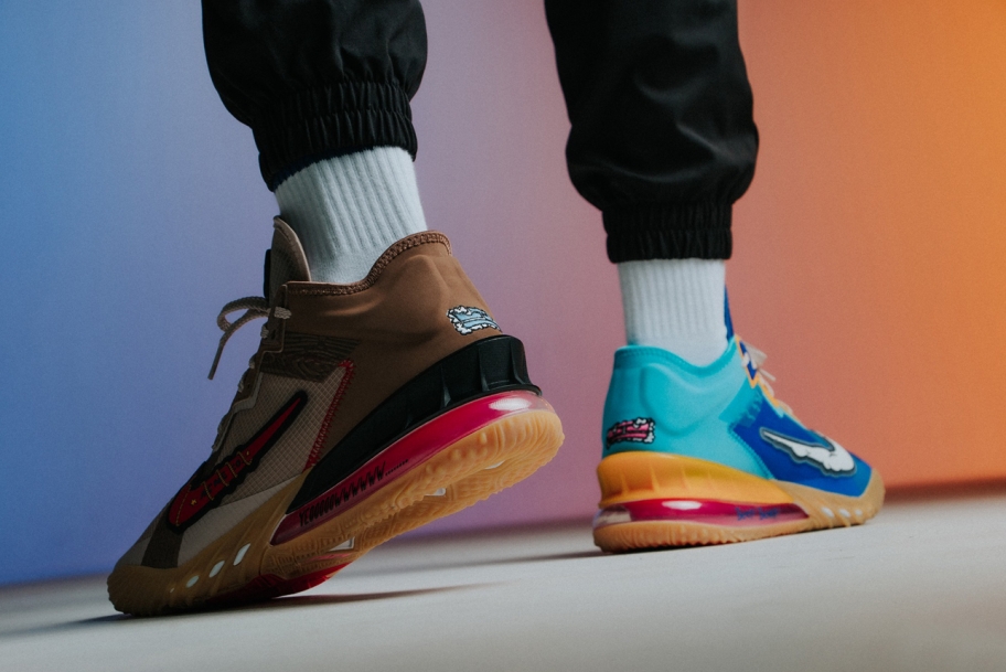 Space Jam x Nike LeBron 18 Low 'Wile E. x Roadrunner'