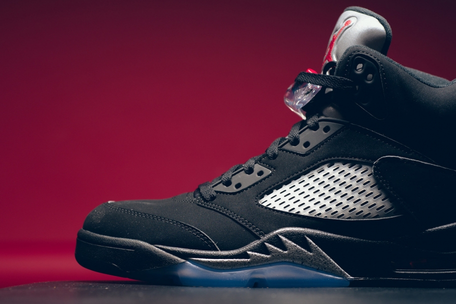 Air Jordan 5 Black Metallic