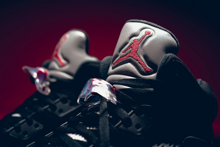 Air Jordan 5 Black Metallic
