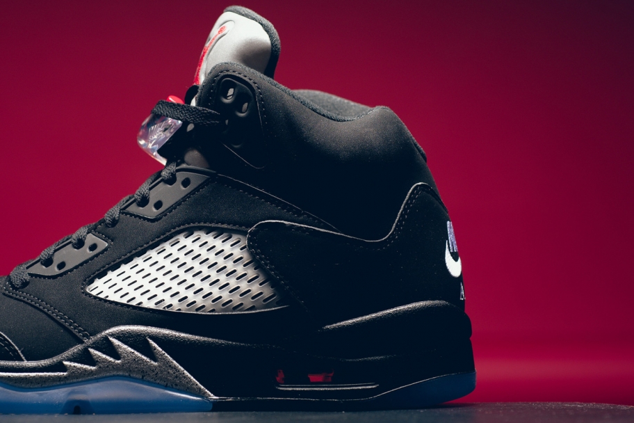 Air Jordan 5 Black Metallic