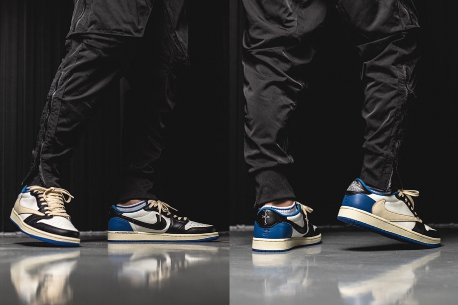 Air Jordan 1 Low Travis Scott x Fragment