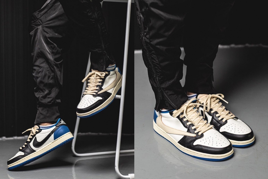 Air Jordan 1 Low Travis Scott x Fragment