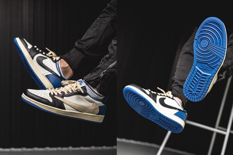Air Jordan 1 Low Travis Scott x Fragment