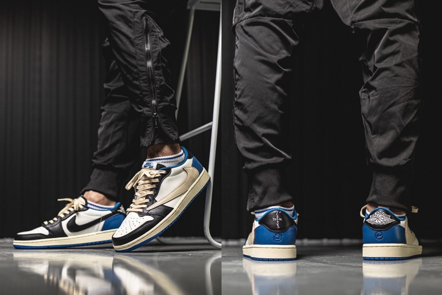 Air Jordan 1 Low Travis Scott x Fragment