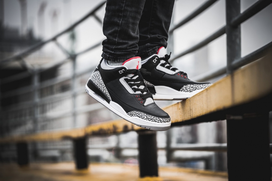 Air Jordan 3 Black Cement