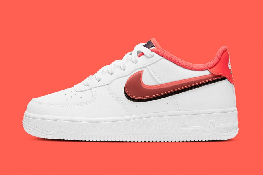 Nike Air Force 1 Low GS Double Swoosh Firebox