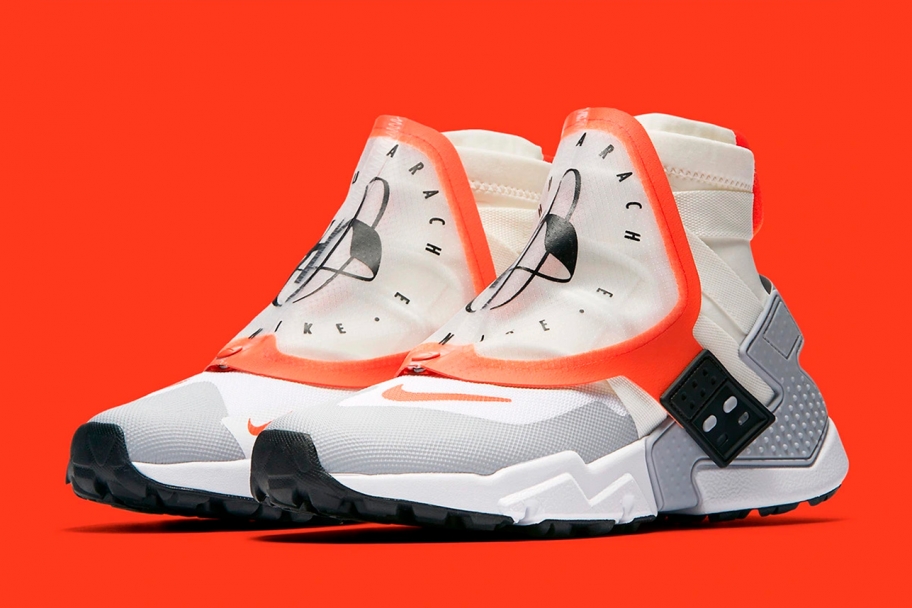 Nike huarache gripp orange on sale