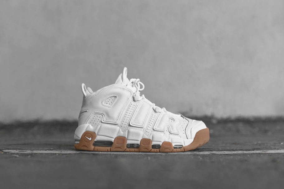 Nike Air More Uptempo White Gum