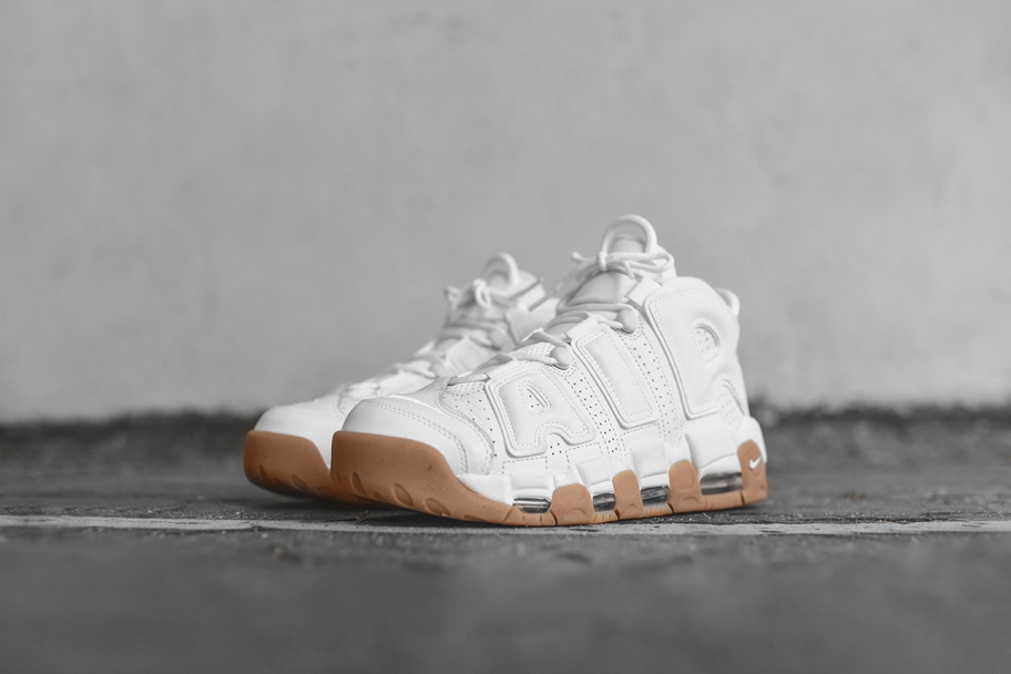 Nike Air More Uptempo White Gum