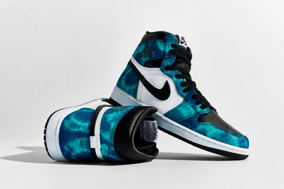 jordan 1 blue tie dye