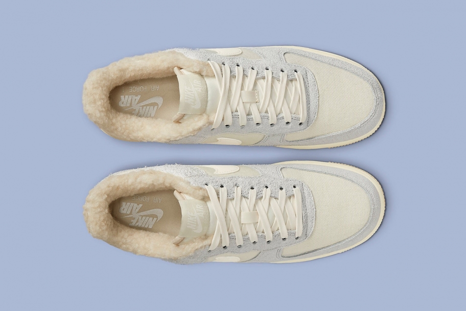 Nike Air Force 1 Low Sherpa Photon Dust Firebox